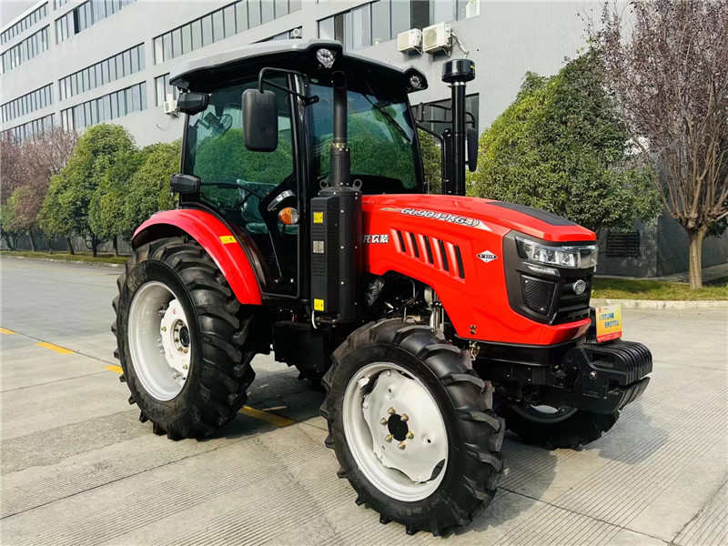 90-Horsepower Four-Drive Wheel Tractor107